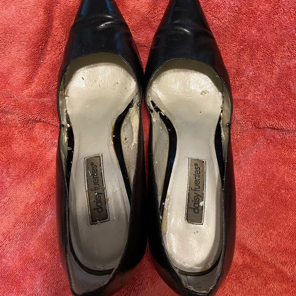Black Spike heel